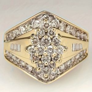European And American Heavy Industry Ring Female Palace Style Affordable Luxury Fashion Ring