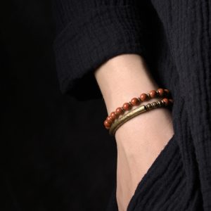 Layered Retro Ethnic Bracelet For Men And Women