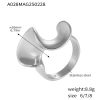Women's Fashion Geometry Pattern Shaped Twisted Ring