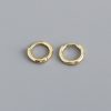 High-quality Circle-shaped S925 Sterling Silver Ear Buckle