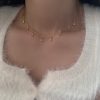 Minority Simple Elegant Women's All-match Super Fairy Zircon Necklace
