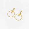 Fashion Premium Design Sense Earrings Circle Pendant Earrings