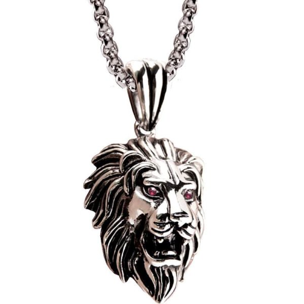 b19cb2f3-5000-4b75-b6f3-a6057045fdb5.jpg Retro Lion's Head Stainless Steel Domineering Necklace