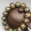 Three-eye Agate Tibet Beads Men's Bracelet
