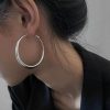 Fashion Ins Simple Female Big Circle Earrings