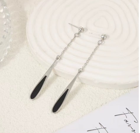 Personality Drop Shaped Simple Earrings