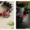 Obsidian Cinnabar Colorful Obsidian Stone Bracelet