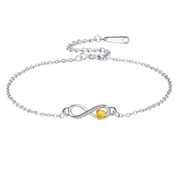 Infinite Love Inlaid Bracelet High Sense