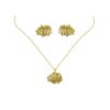 b2fbc96a-76e7-424d-b634-748c98b17021.jpg Geometric Leaves Texture Flower Love Heart Earrings And Necklace Set