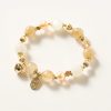 Ringing Bell Gold Rutilated Quartz Bracelet