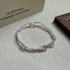Hollow S925 Silver Plated Bracelet For Women