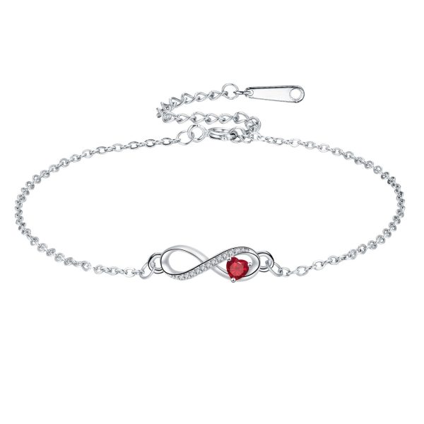 Infinite Love Inlaid Bracelet High Sense