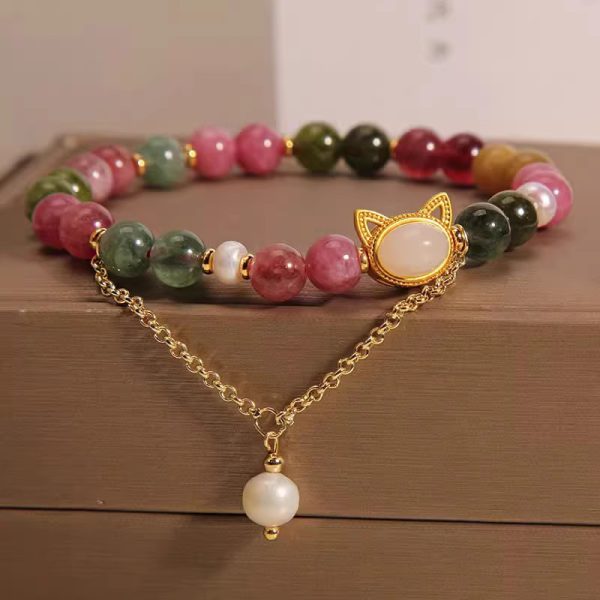 Mild Luxury Retro Rabbit Pendant Bracelet Free