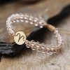 Natural Stone 12 Constellation Stainless Steel Hand-woven Couple Bracelet