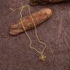 Maillard Retro Style Natural Tigereye Titanium Steel Necklace