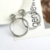 Fashion Simple Women's Exaggerated Large Circle Earrings