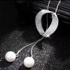 Simple All-match Women's Long Sweater Chain