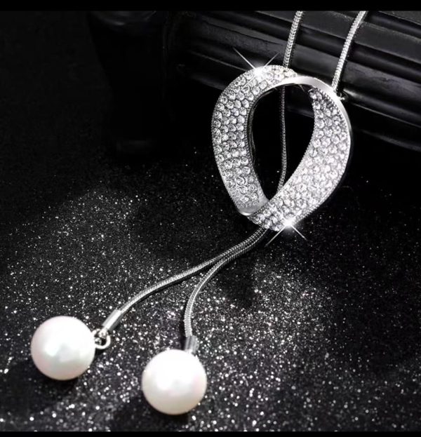 Simple All-match Women's Long Sweater Chain