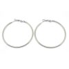 European And American Fashion Stainless Steel Earrings Big Circle Shrimp Male Buckle Earrings Female Jewelry
