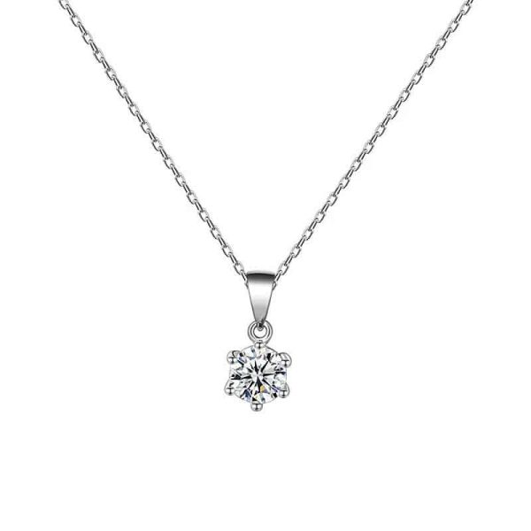 European And American Turtle Claw Super Bright Zircon-inlaid Pendant Classic Necklace