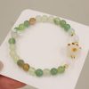 Natural Sunstone Crystal Bracelet Female Cut Surface Advanced
