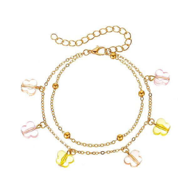 Summer Colorful Set Of Jewelry, SmallAnd Colorful Butterfly Necklace
