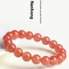 Natural South Red Cherry Red Agate Bracelet
