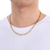 European And American Stainless Steel Simple Jewelry Men's And Women's Hip Hop Cuban Necklace