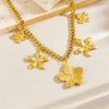 b71a48fd-2581-48cb-9a64-a0a1a8ff4198.jpg New Entry Lux Elegant Gold-plated Stainless Steel Five Petal Flower Necklace For Women