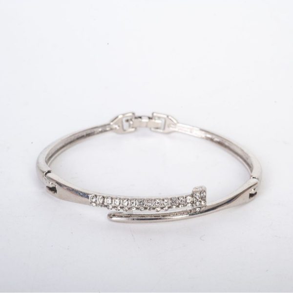 Zinc Alloy Diamond Simple Ladies' Bracelet