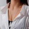 Retro Feather Tassel Necklace For Women
