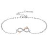 8 Words Infinite Love Bracelet High Sense Fashion Ornament Cute Cat Ornament
