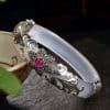 Sterling Silver Marksai Stone Inlay