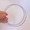 Metal Big Circle Earrings Female Wild Earrings Simple Temperament Ear Jewelry