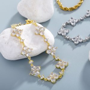 Light Luxury Sparking Zirconium High-grade Niche Bracelet Hand Jewelry