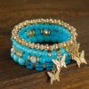 Women's Crystal Multi-layer Beaded Bracelet