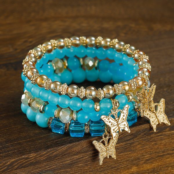 Women's Crystal Multi-layer Beaded Bracelet