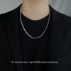 Titanium Steel Necklace Men's Korean-style Simple Ins Style Snake Bone
