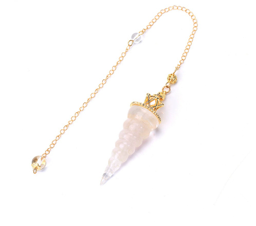 Rainbow Color Crystal Pendant Gravel Beads Pendant Reiki Resin Pendant