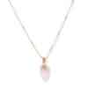 Natural Stone Pendant Necklace Women