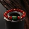 Red Agate Guanyin Bracelet Edge Rosary