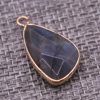 Semi-precious Stone Drop Pendant DIY Jewelry Accessories
