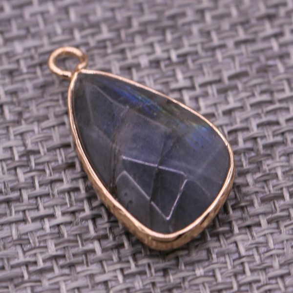 Semi-precious Stone Drop Pendant DIY Jewelry Accessories