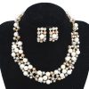 Short Necklace Popular Elements Bridal Jewelry Set Accessories
