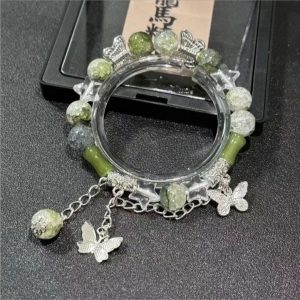 Super Fairy Lingdie Pearl Ice Transparent Bracelet