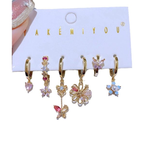 bb84d319-b571-4d3c-92fe-37c80df46189.jpg Women's Fashion Exquisite Flower Earring Set