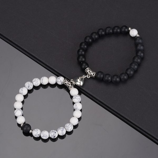Alloy Natural Stone Lovers A Pair Of Magnets Attract Girlfriends Jewelry
