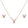 Butterfly Jewelry Set Creative Retro Simplicity