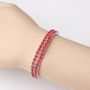 Full Diamond Elastic String Bracelet Female European And American All-matching