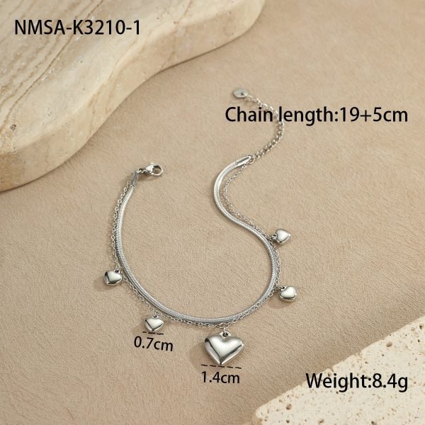 Ocean Style Stainless Steel Women's Anklet